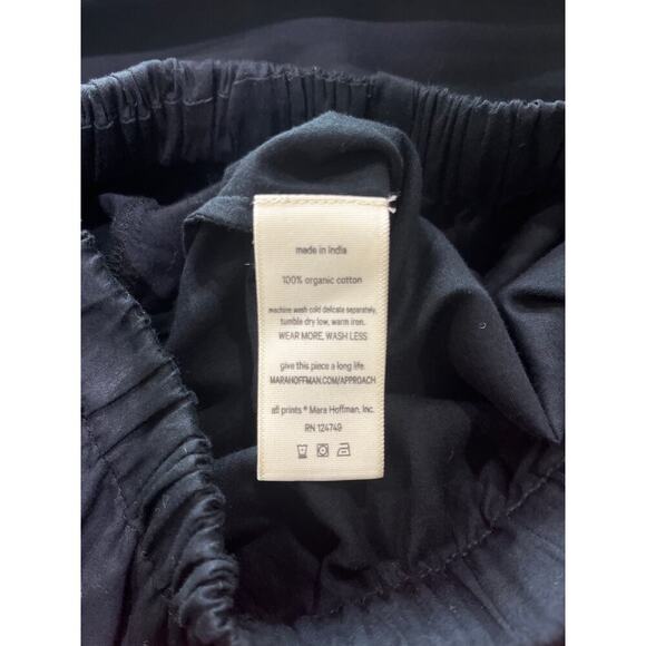 Mara Hoffman Swim Blanche Wide Leg Black Jumper Sz S - Picture 7 of 8